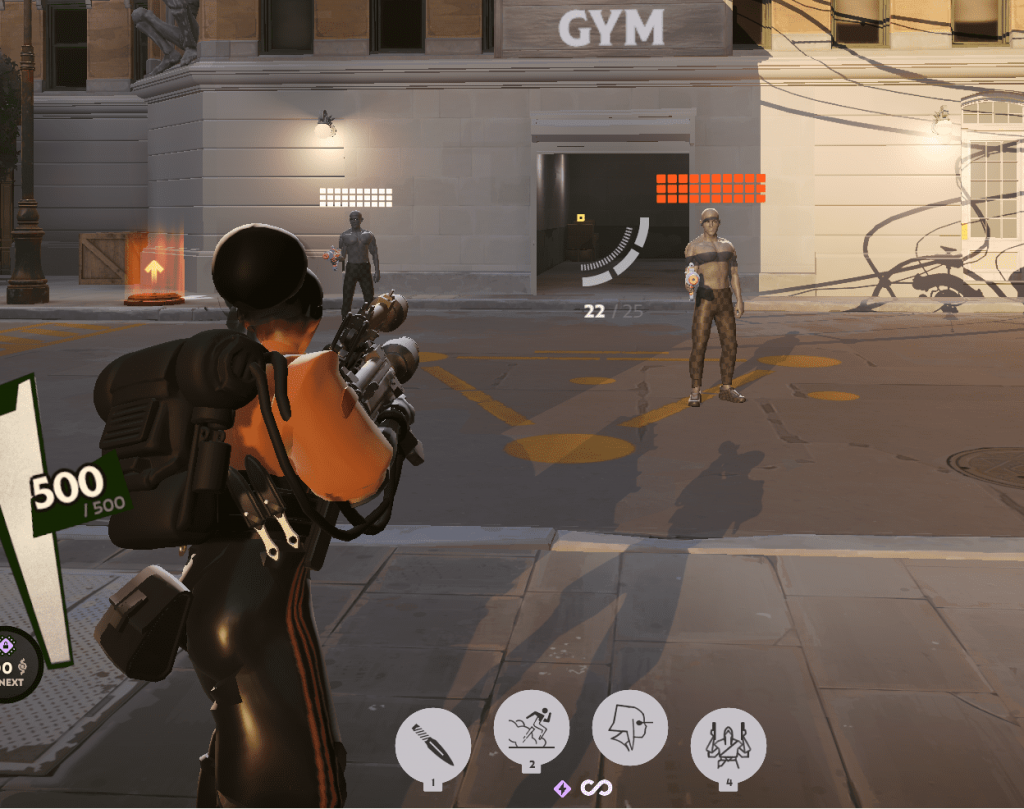 Как изменить прицел в Deadlock и настроить его? 6 Пример прицела №4